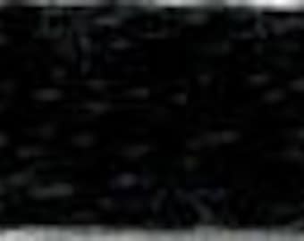 COSMO Embroidery Thread - Black 2515-600 - 100% cotton Cosmo Floss 8 meters - Hand Quilting Stitching- Japanese