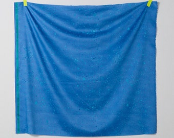 HALF YARD Kokka - Nani Iro - Mercy - Blue Colorway - 10701 1B - Cotton Sateen - Japanese