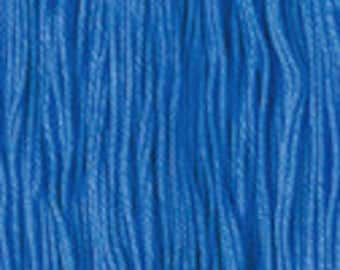 Yokota Sashiko Thread #17 BLUE- Fine Thread - Gold Label - 100% cotton 40 meter skein - Hand Quilting Stitching- Japanese Import