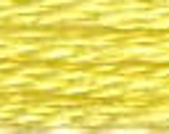 COSMO Embroidery Thread - Empire Yellow 2515-299 - 100% cotton Cosmo Floss 8 meters - Hand Quilting Stitching- Japanese
