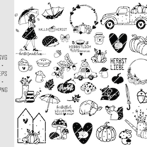 Plotterdatei Herbst, Herbst Mädchen, Lieblingsjahreszeit Schneidedatei, Oktober Schneidedatei