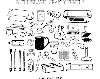 Crafting SVG-bundel, Craft SVG, Crafters Svg, Crafting Shirt Svg, Crafting mok Svg, Crafting Sign Svg, Crafting tools SVG, Cricut Svg-bestand