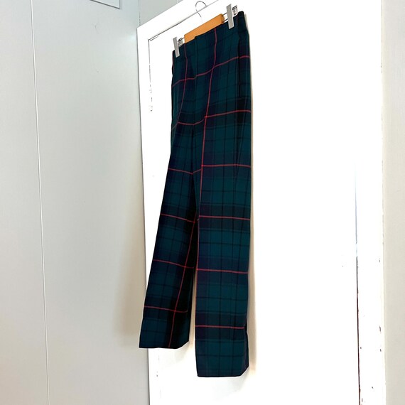 Clan Davidson Tartan Trews Wool Pants Trousers Plaid Vintage Mens Plaid 48th Highlanders 2 View 4