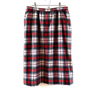 Clan MacDuff Tartan Pendleton Wool Skirt Authentic Plaid Kilt Alternative Pencil Skirt Vintage image 1