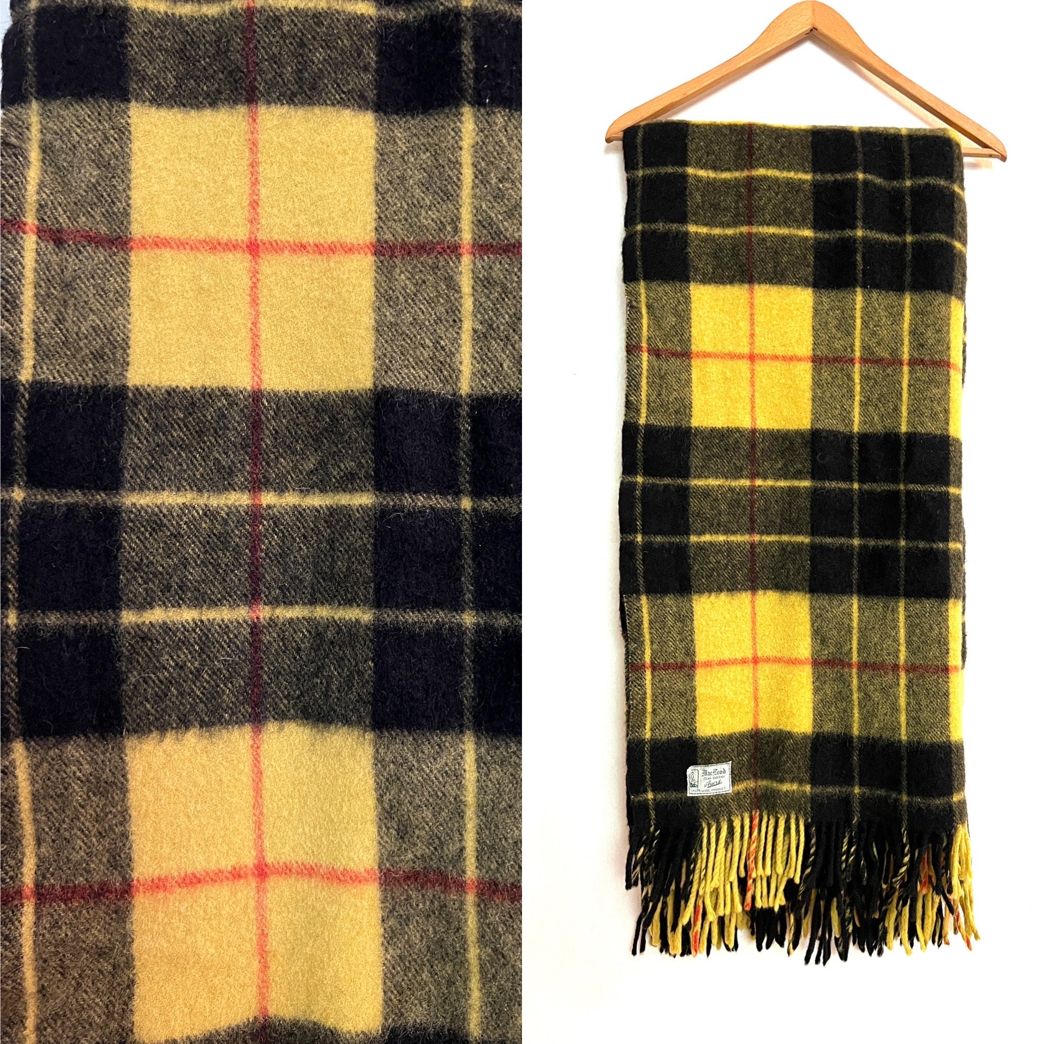 Macleod tartan blanket hotsell