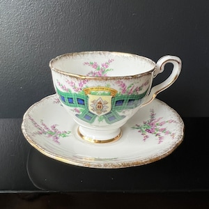 Black Watch Tartan Series Royal Stafford Bone China Cup and Saucer Tea Coffee Scottish