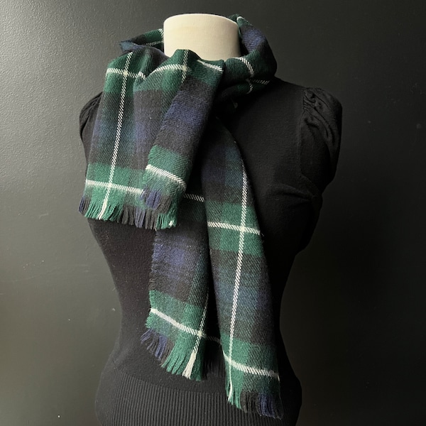 Clan Lamont Tartan Wool Scarf Scottish Plaid Highland Wear