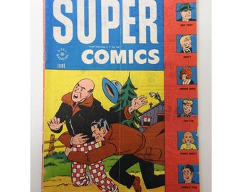 Scarce SUPER COMICS #97 VG (Western/Dell 1946) Dick Tracy | Pre-Code Golden Age