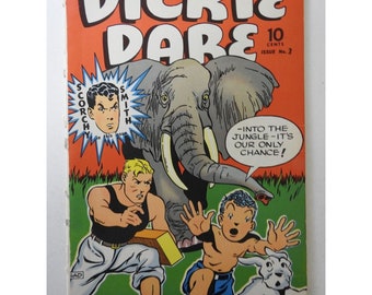 Dickie Dare #3 VG/FN (Eastern 1942) Scorchy Smith | Pre-Code Golden Age