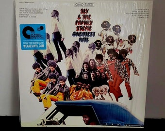 Sly & Family Stone "Hits" LP 2017 Sleeve (EX) Record (EX)