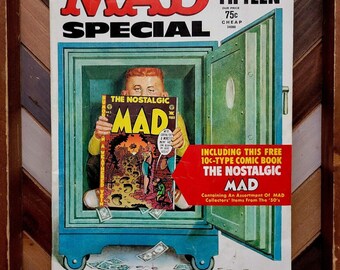 Vintage Mad Special #15 VG/FN (EC 1974) Includes 10-cent Nostalgic Mad Comic #3