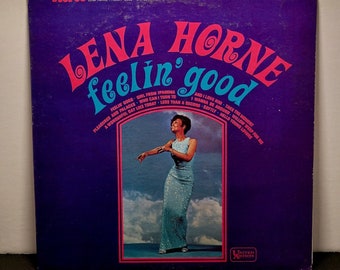 Lena Horne "Feelin Good" (LP 1965) 1st Press! Sleeve (EX) Record (EX) uas-6433