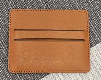 Wallet ID Card leather, gift for friend