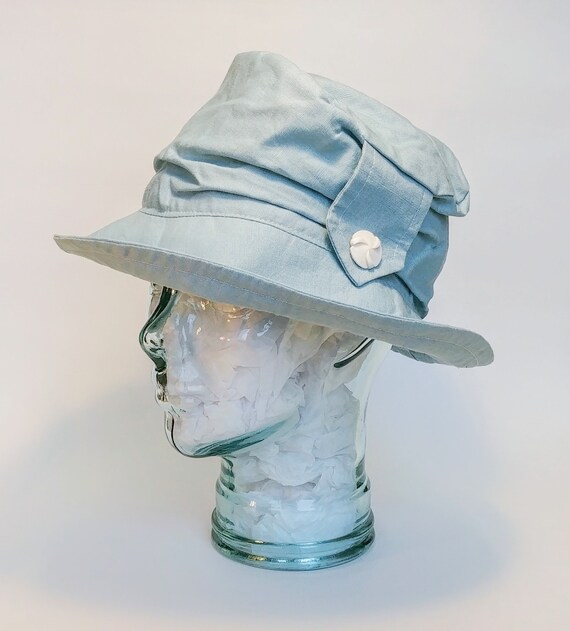 Linen Hat Women, Summer Hat Linen Women, Travel Hat Linen, Beach Hat Linen,  Linen Summer Hat, Linen Summer Hat Women, 1940 Hat Women 