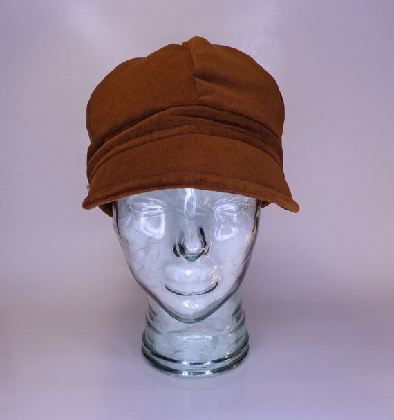 The Jockey Hat, Brown Cap, Hat, - Hat, Helmet, Hat, Cap, Winter Cm Newsboy 7 Sm Hat, Vintage 1960s Brown Hat, Retro Cap, Fall 56 Cap, Etsy