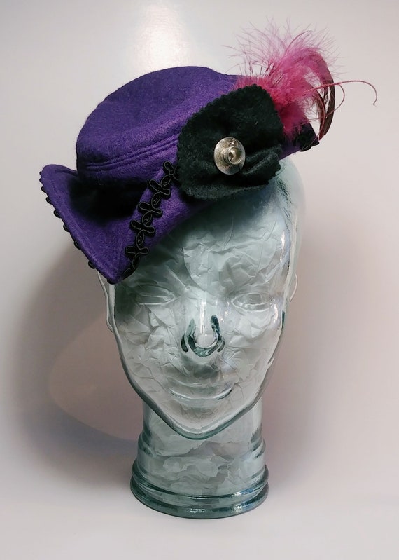 Tricorn Hat Steampunk Hat Pirate Hat 