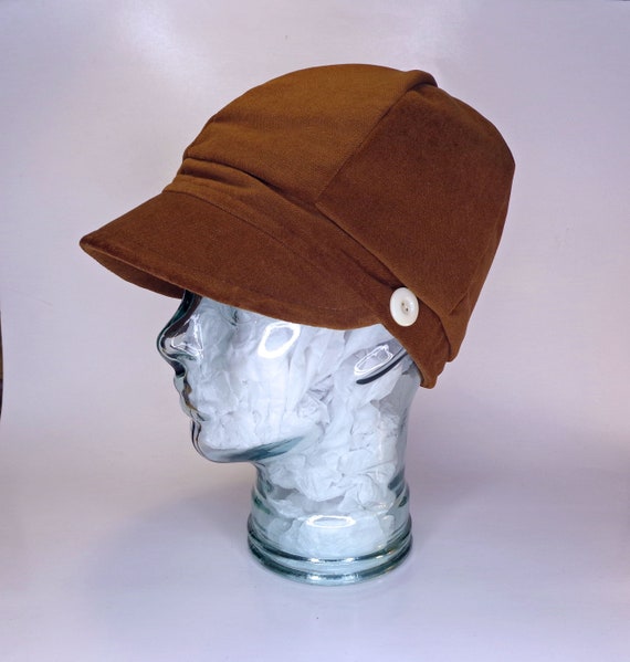 The Jockey Hat, Winter Cap, Fall Cap, Newsboy Cap, Helmet, Retro Hat, 1960s  Hat, Vintage Hat, Brown Hat, Brown Cap, Sm Hat, 7 56 Cm - Etsy