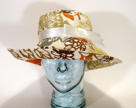 Cotton Beach Hat,cotton Summer Hat,women Summer Hat,cotton Travel