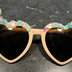 Custom Pastely Mickey Sunglasses