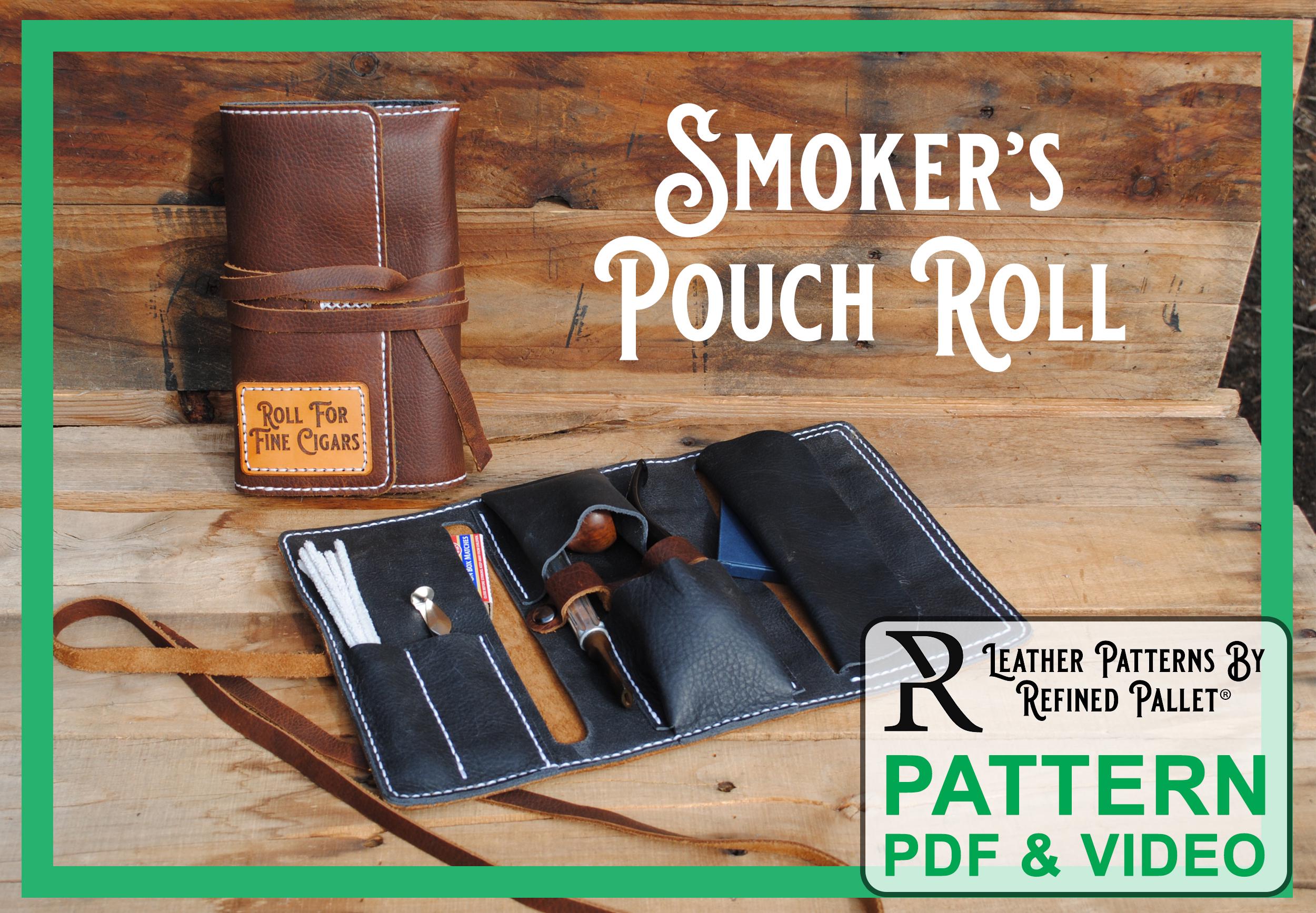 tobacco pouch pattern pdf Smoker's Pouch Roll