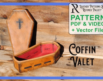 Coffin Valet - Digital Pattern, Printable PDF & Vector Files