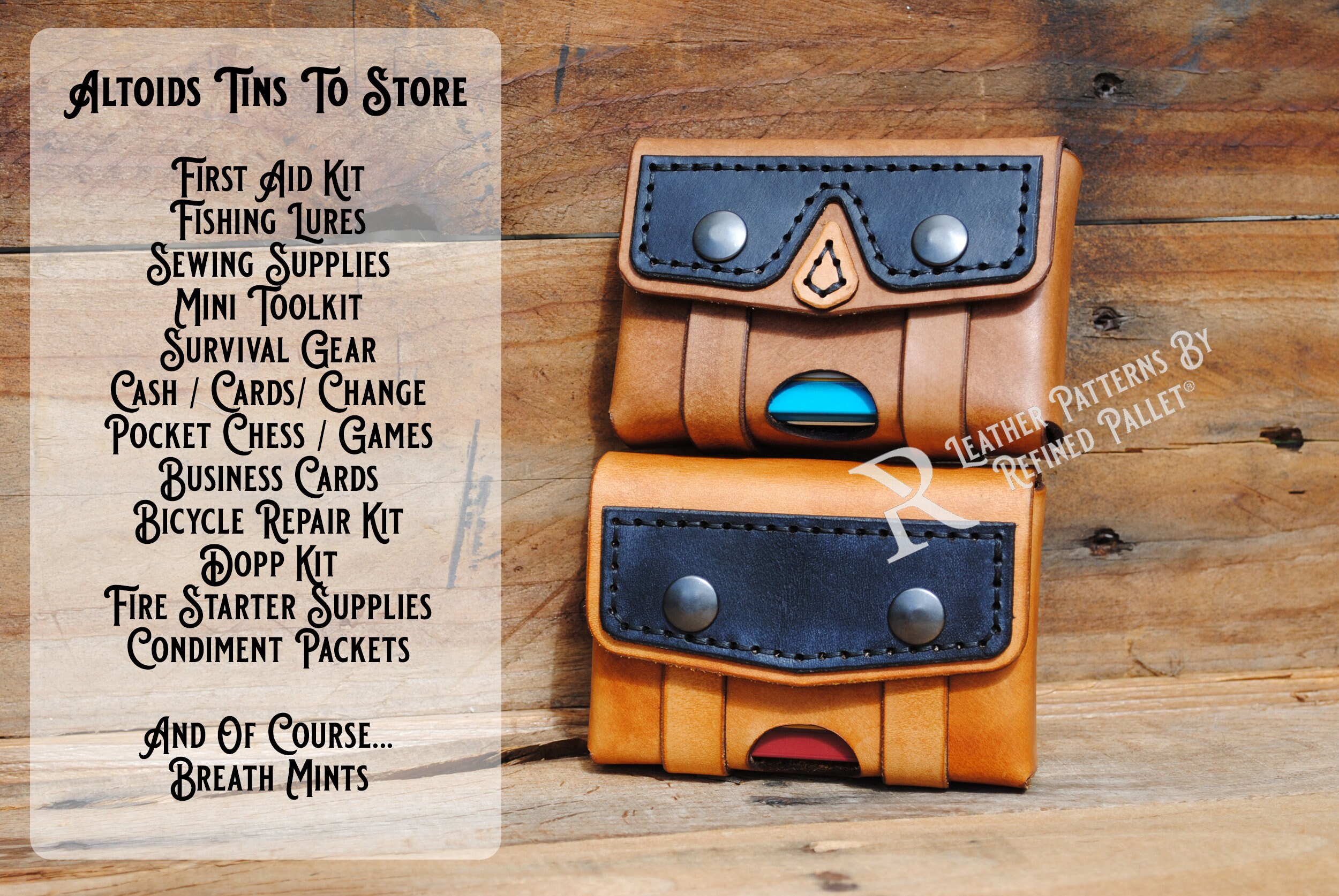 Altoids Tin Pouch - Digital Pattern, Printable PDF & Vector Files - Etsy