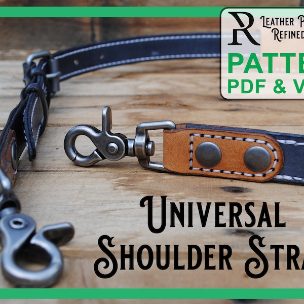 Universal Shoulder Strap - Digital Pattern, Printable PDF