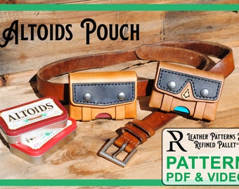 Altoids Tin Pouch - Digital Pattern, Printable PDF