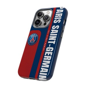 Coque de portable, Football PSG Paris Neymar Messi, Housse de protection solide, Cadeau pour fan de football, Accessoire de sport