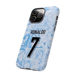 Telefoonhoesje, Cristiano Ronaldo Portugal GOAT-hoesje - voetbalfans accessoires, sporttelefoonhoes, voetbalspeler cadeau, beschermende telefoon