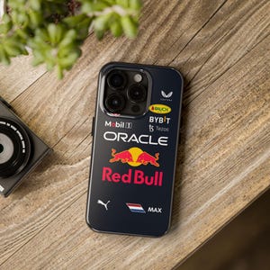 Étuis pour portables - Max Verstappen F1 Redbull Racing World Champion, housse de protection solide, cadeau pour les fans de sports de course, accessoires de sport automobile,