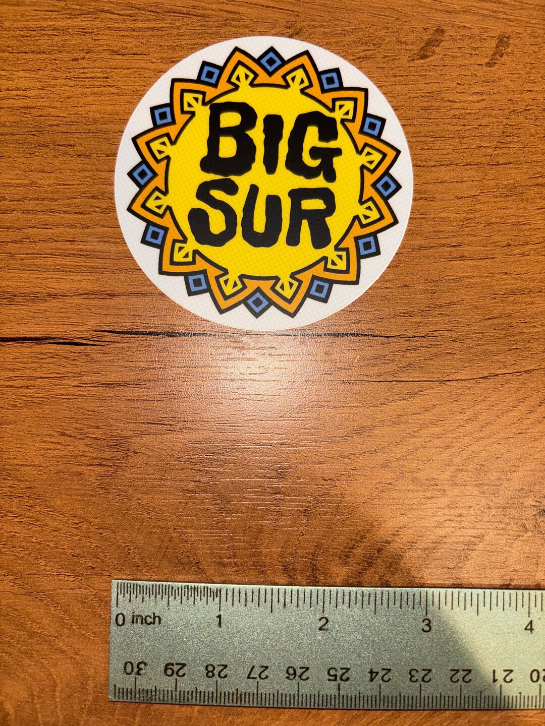 Big Sur Sun Sticker - Etsy