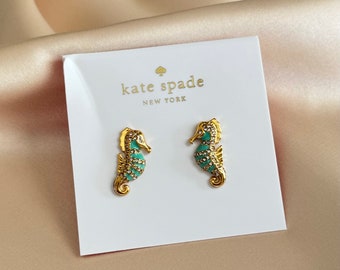 kate spade sea horse stud earrings Gift for her