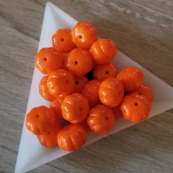 Pumpkin Beads Etsy