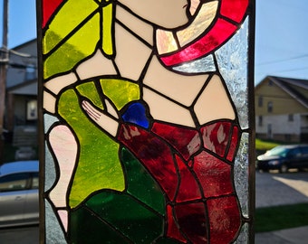 Stained Glass Panel