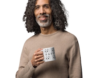 The Happy Music Pattern Mug