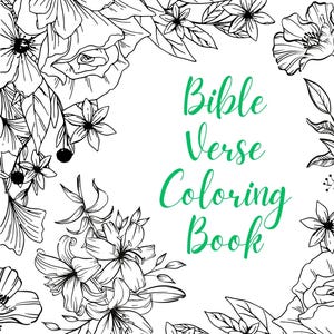 Bible verse coloring book
