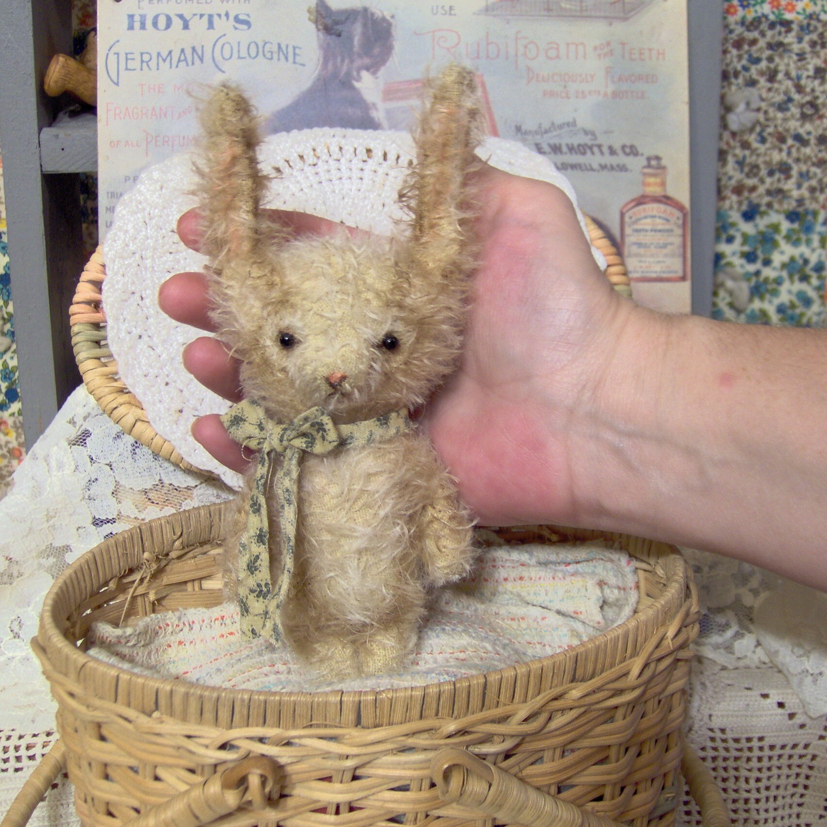Rabbit Sewing Pattern PDF Digital Bunny Primitive - Etsy