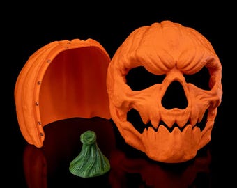 Pumpkin Head Halloween Mask