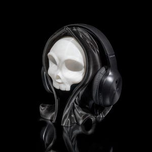Grim Reaper Headphone Holder