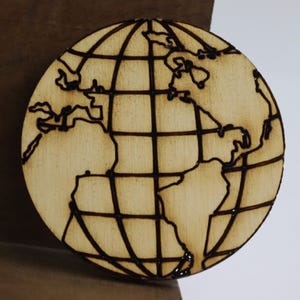 10 peças globo de madeira. presente duplo artesanato forma ply entretenimento artesanal artesanato boneca bebê mapa do mundo espaço natal