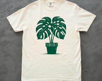Monstera Shirt Houseplant Shirt Crazy Plant Lady Shirt Plant Lover Shirt Botanical Shirt I Wet My Plants Retro Graphic Tee Retro Plant Tee