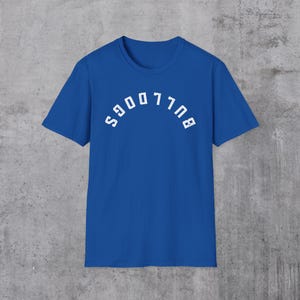 Bulldogs Mascot Upside Down Logo Shirt Bulldogs Shirt Bulldogs Baseball Bulldogs Team Spirit Retro Bulldogs Shirt Back to School Teacher Tee image 8