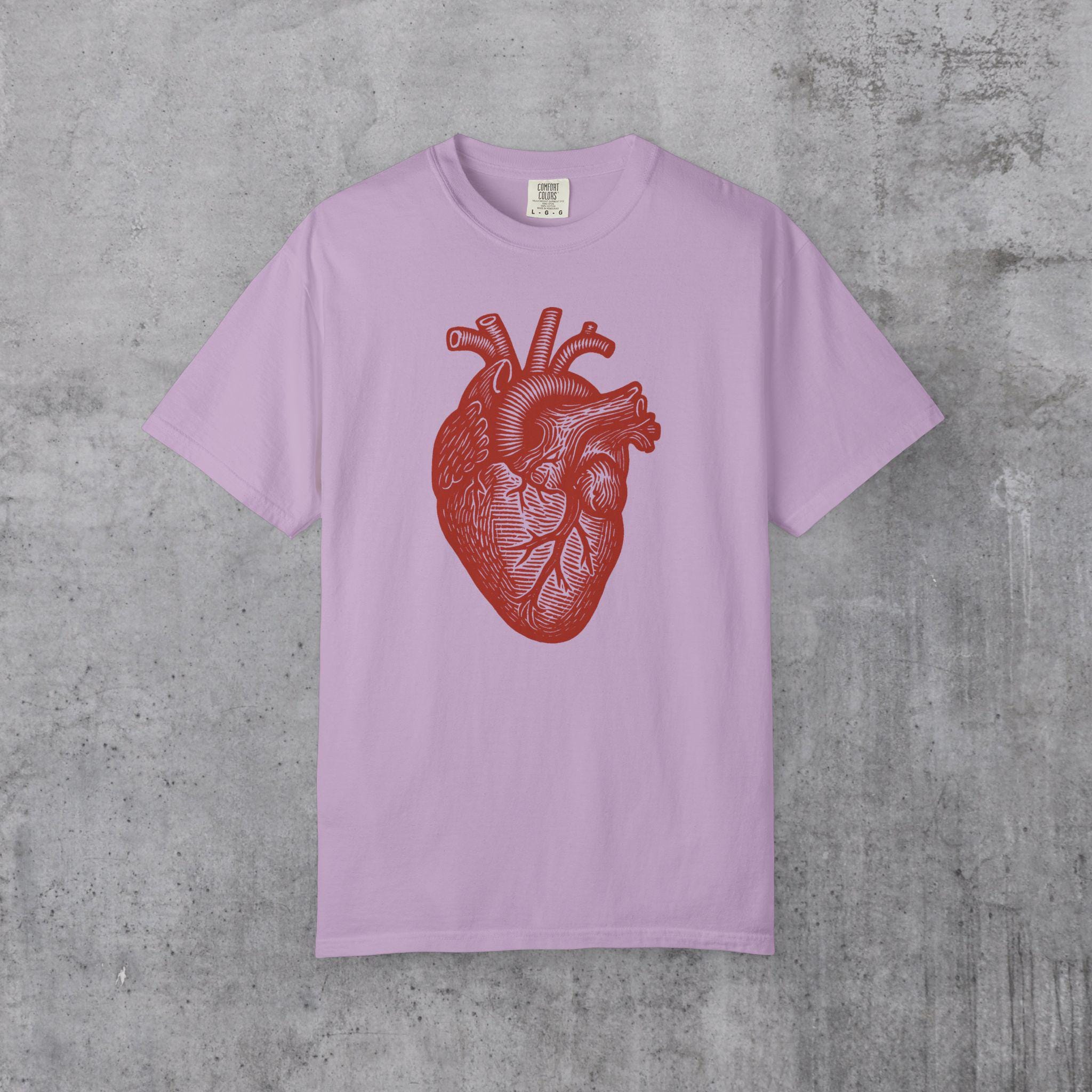 Human Heart Shirt Anatomy Illustration Shirt Science Shirt Medical