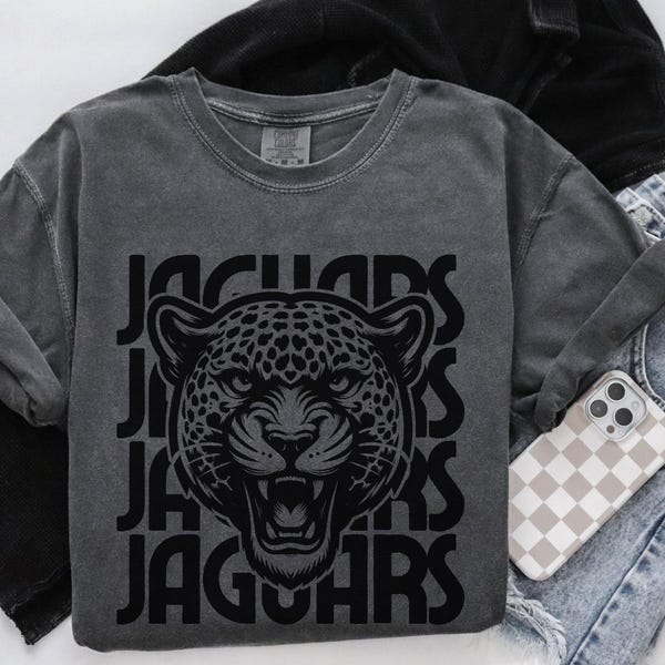 Jaguar Skin - Inspired By Selena Gomez - Sustainably Made Kids crew neck t-shirt