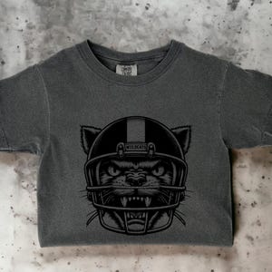 Camiseta retro de fútbol Wildcats para niños, colores cómodos, mascota Wildcats, camiseta Wildcats, camiseta Wildcats para el regreso a clases, camiseta Wildcat, fútbol Wildcat para jóvenes