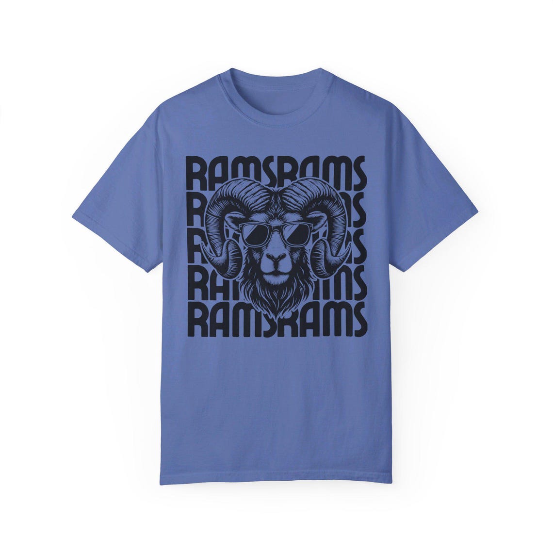 Rams Shirt Retro Rams Mascot Comfort Colors Rams Shirt Retro Style ...