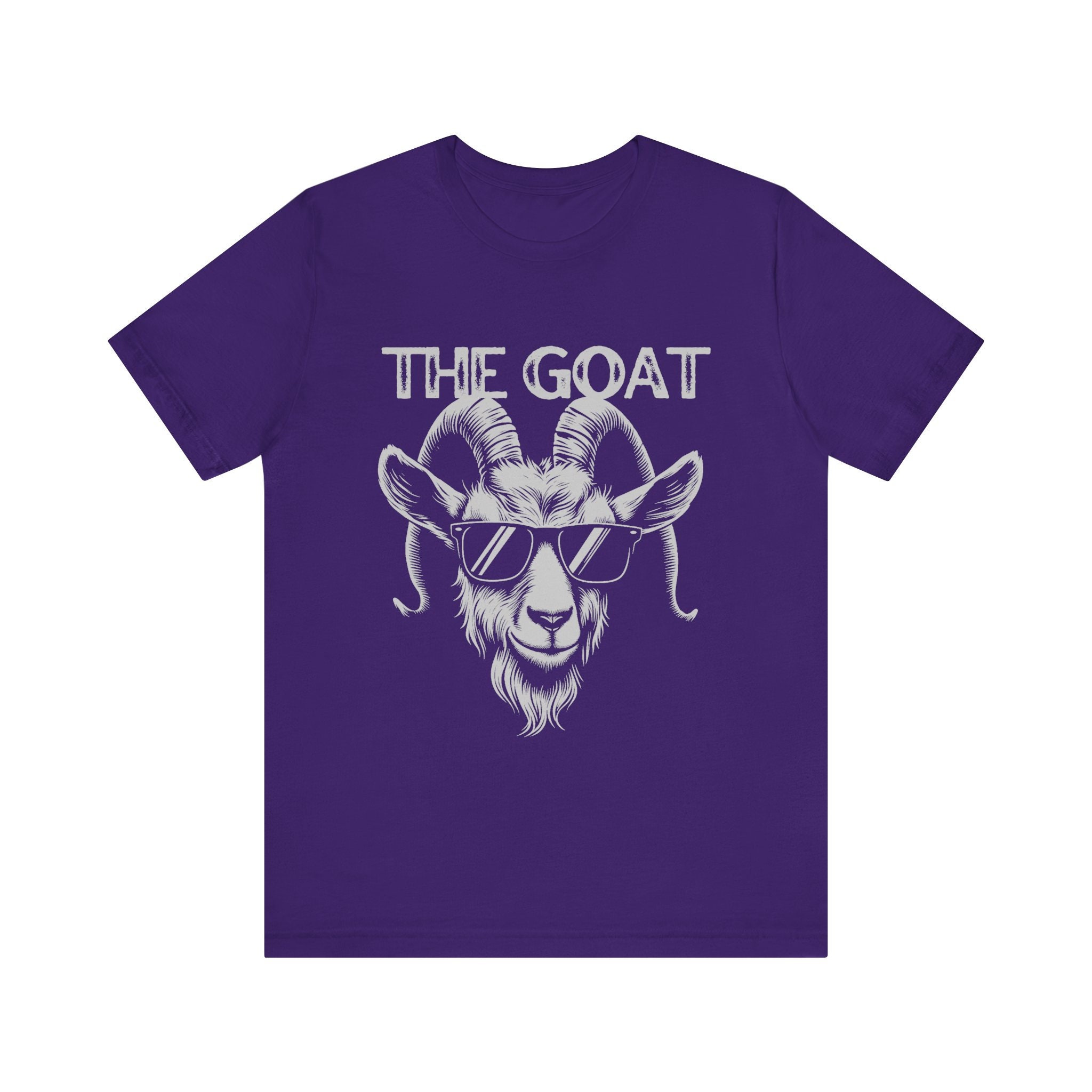 The Goat Shirt Goat T Shirt Cool Goat Mascot Tee Unisex Jersey Short ...