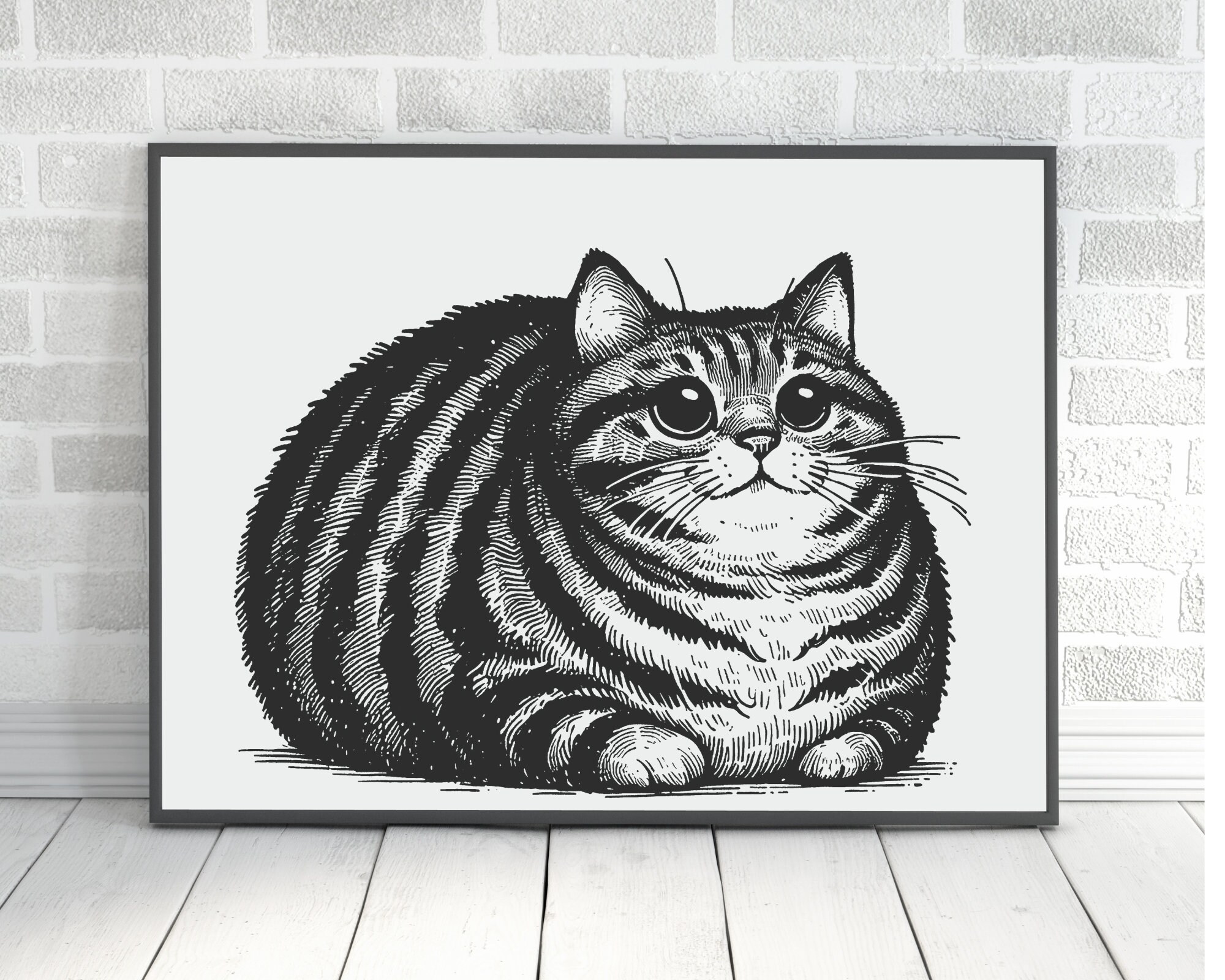 Fat Cat PNG JPEG Sublimation Print Cat Shirt Funny Cat Png Funny Cat ...