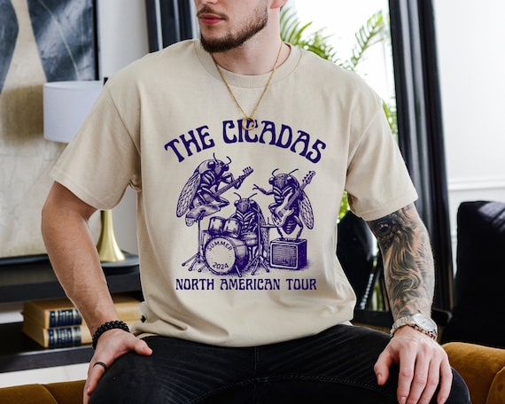 The Cicadas North American Tour Cicada Shirt Insect Shirt Nature